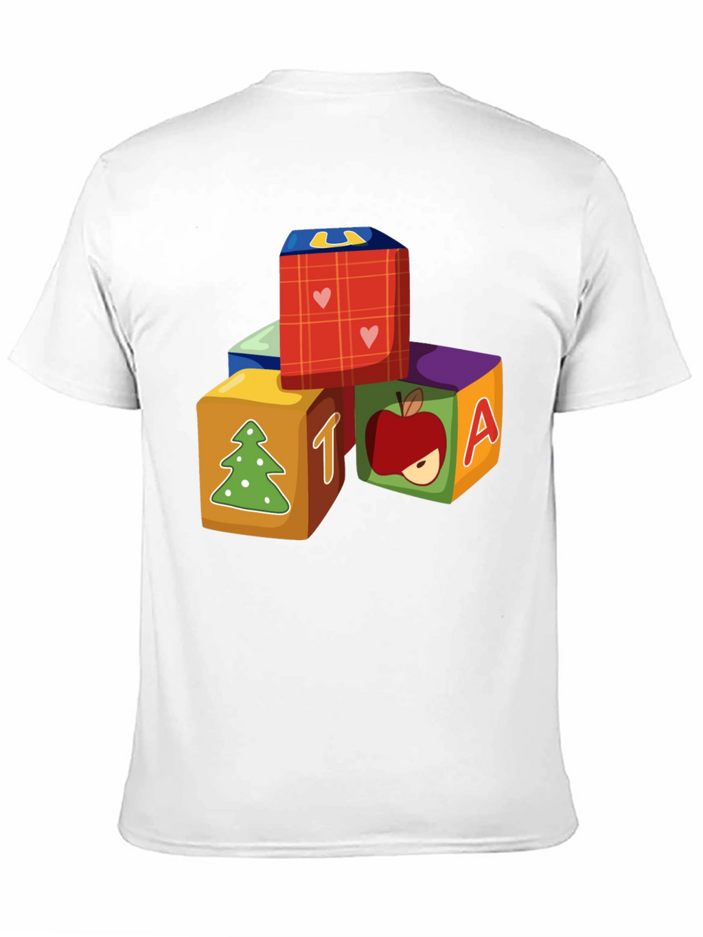 Alphabet Block Graphic T-Shirt