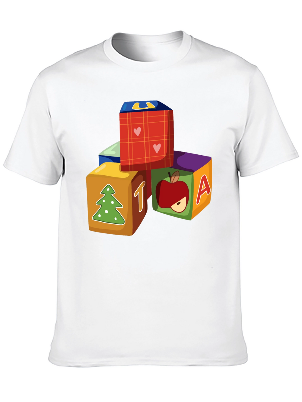 Alphabet Block Graphic T-Shirt