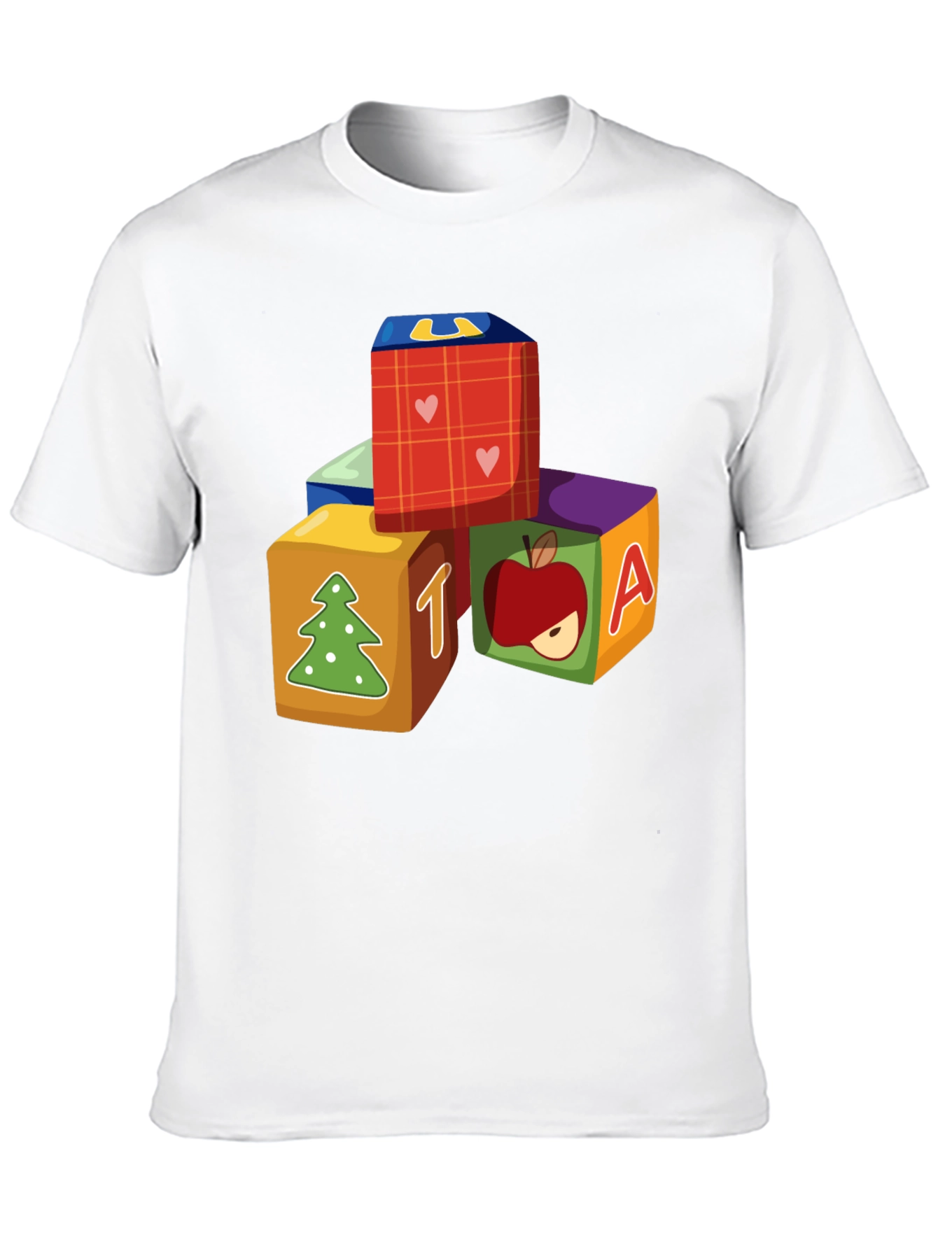 Alphabet Block Graphic T-Shirt