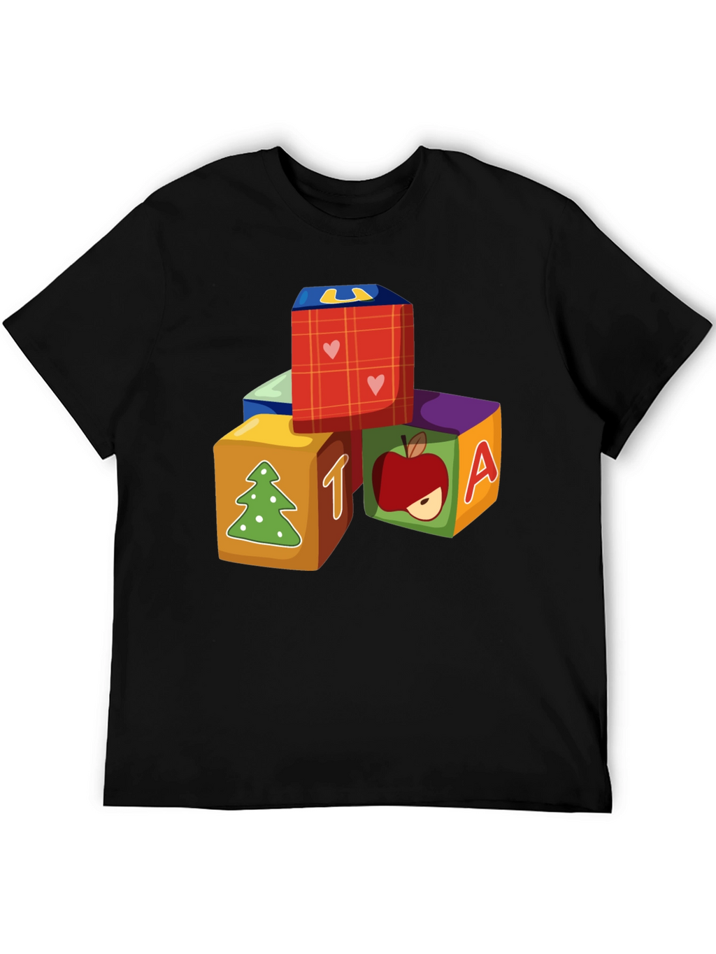 Alphabet Block Graphic T-Shirt