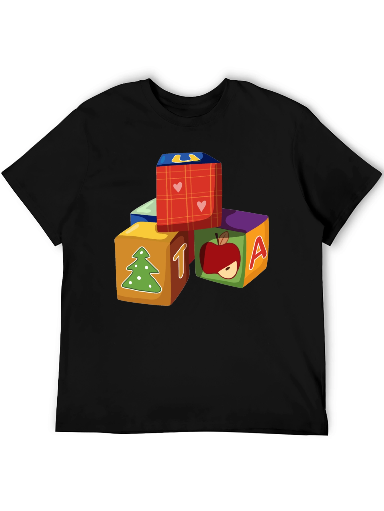 Alphabet Block Graphic T-Shirt