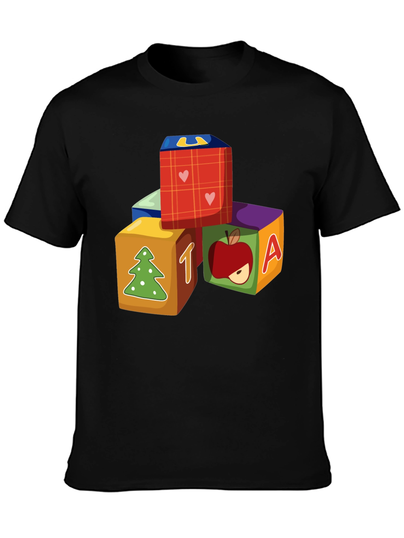 Alphabet Block Graphic T-Shirt