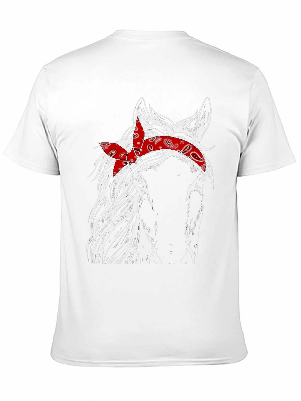 Horse Bandana Graphic Tee
