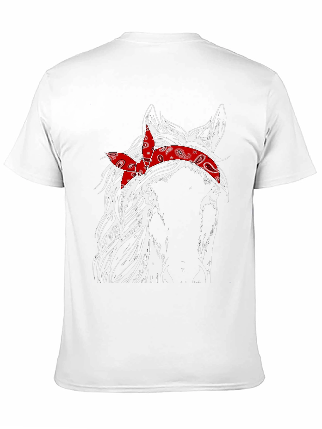 Horse Bandana Graphic Tee