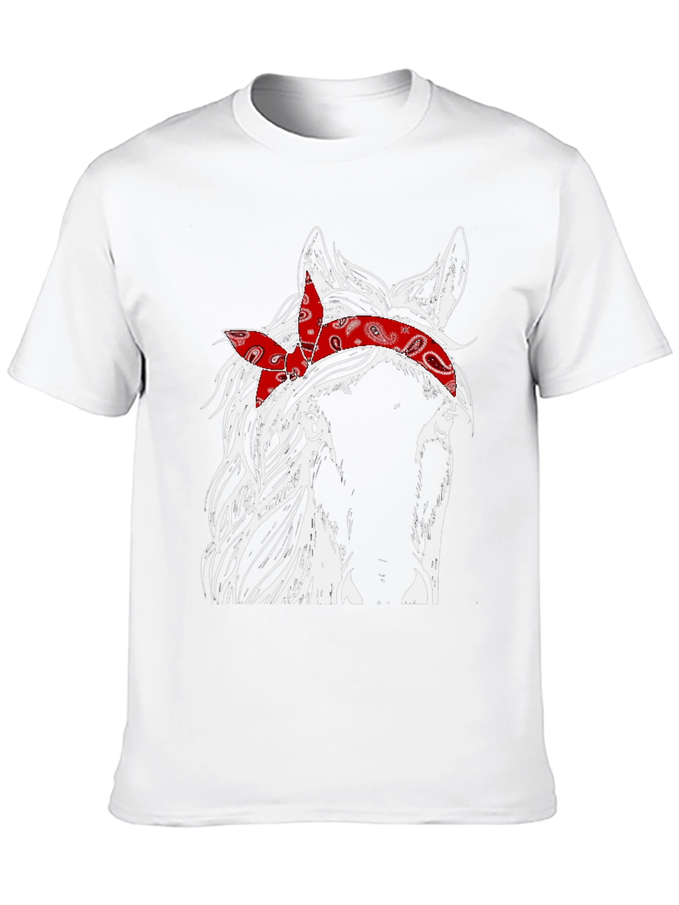 Horse Bandana Graphic Tee