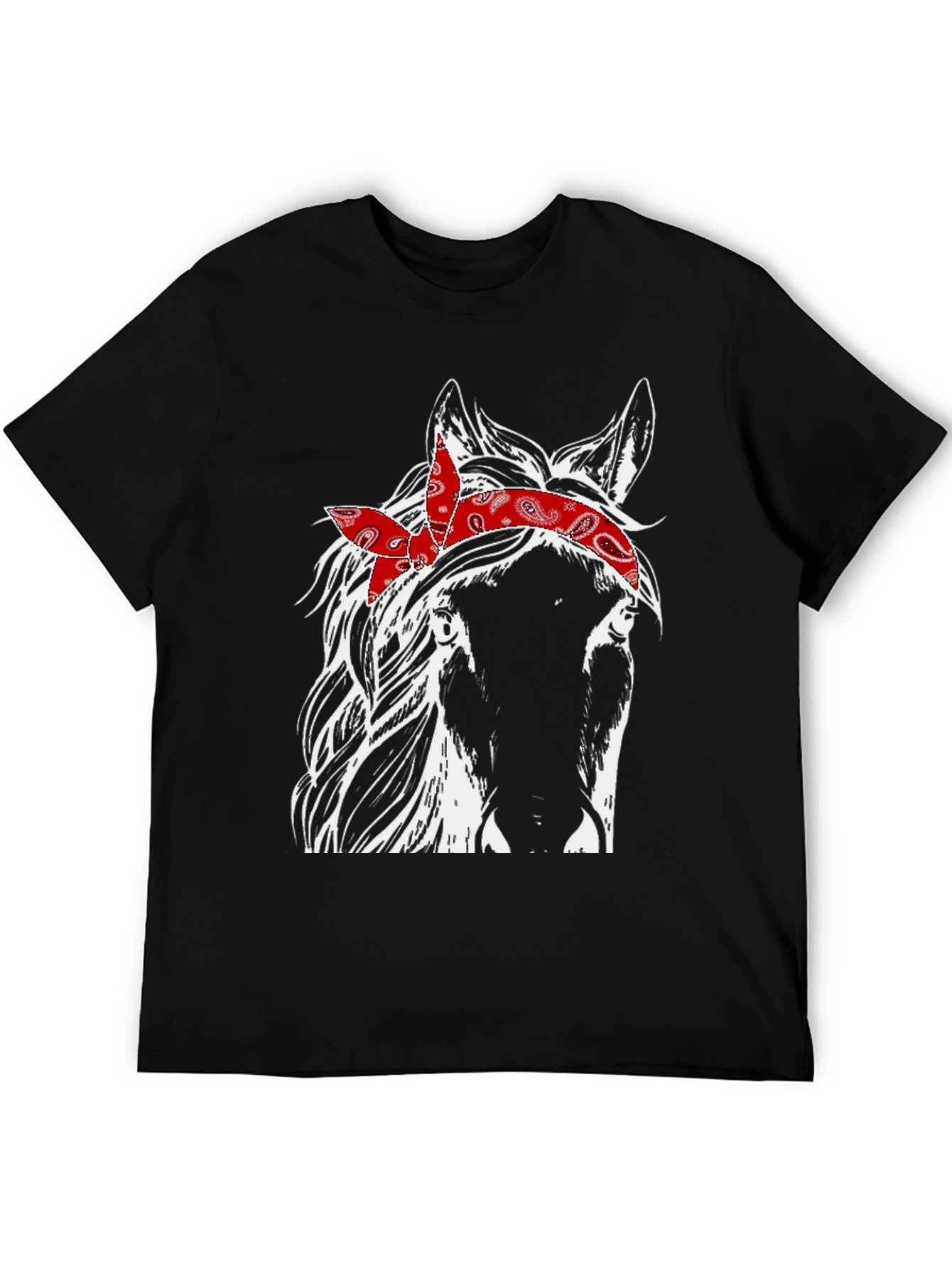 Horse Bandana Graphic Tee