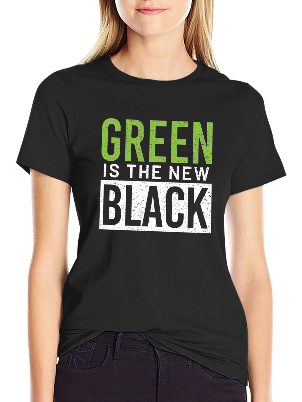 Green is the New Black Graphic Tee