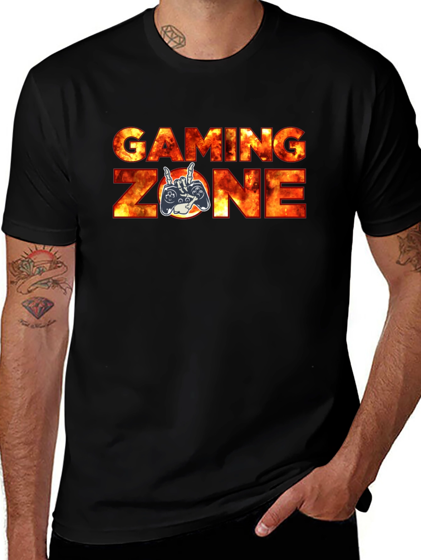 Gaming Zone T-Shirt - Gamer Style Tee