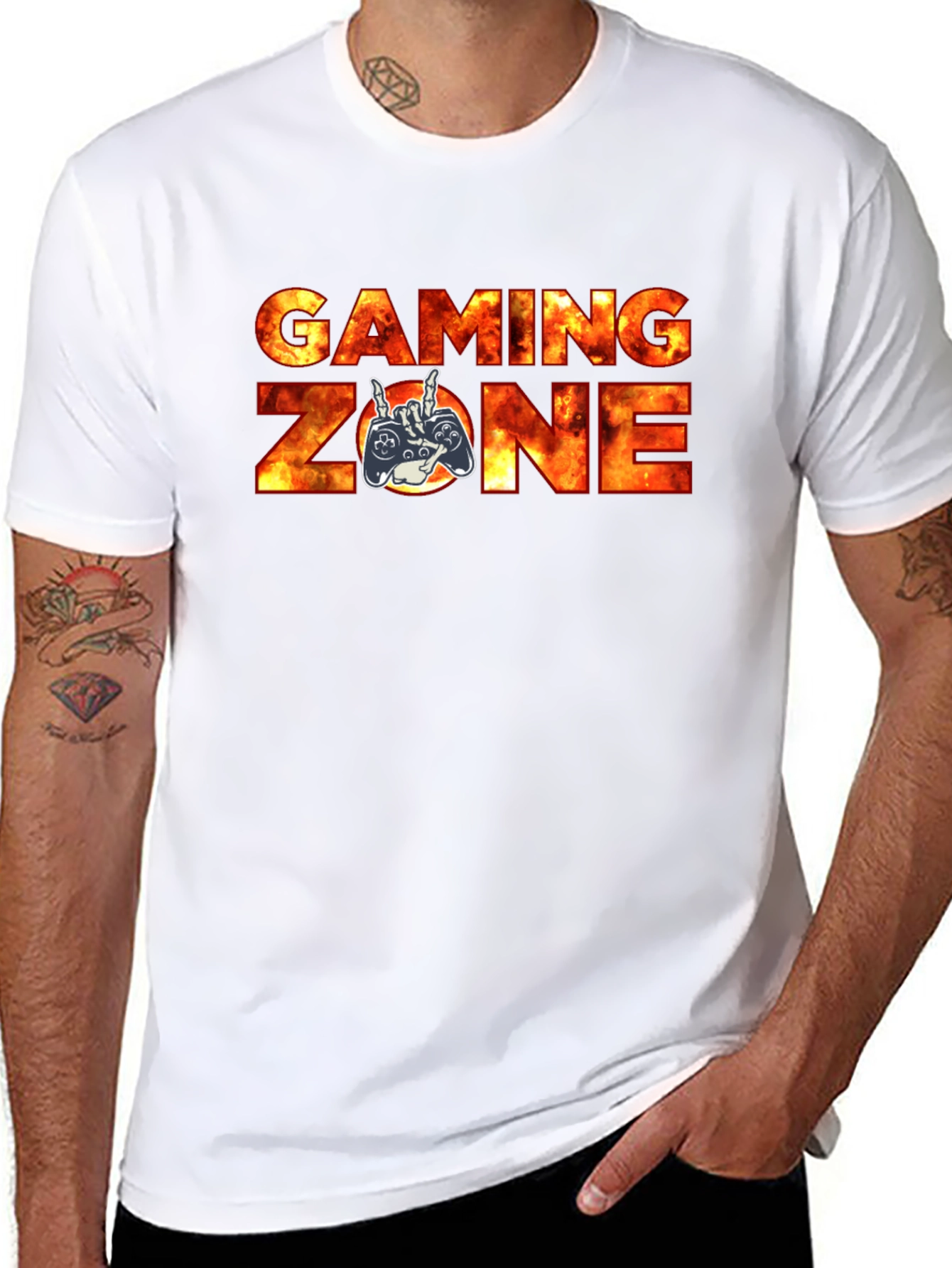 Gaming Zone T-Shirt - Gamer Style Tee