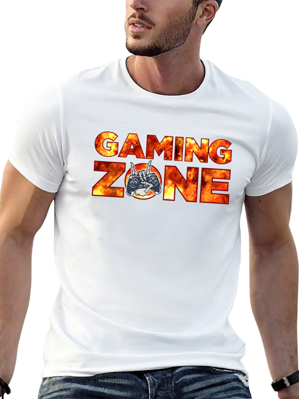 Gaming Zone T-Shirt - Gamer Style Tee