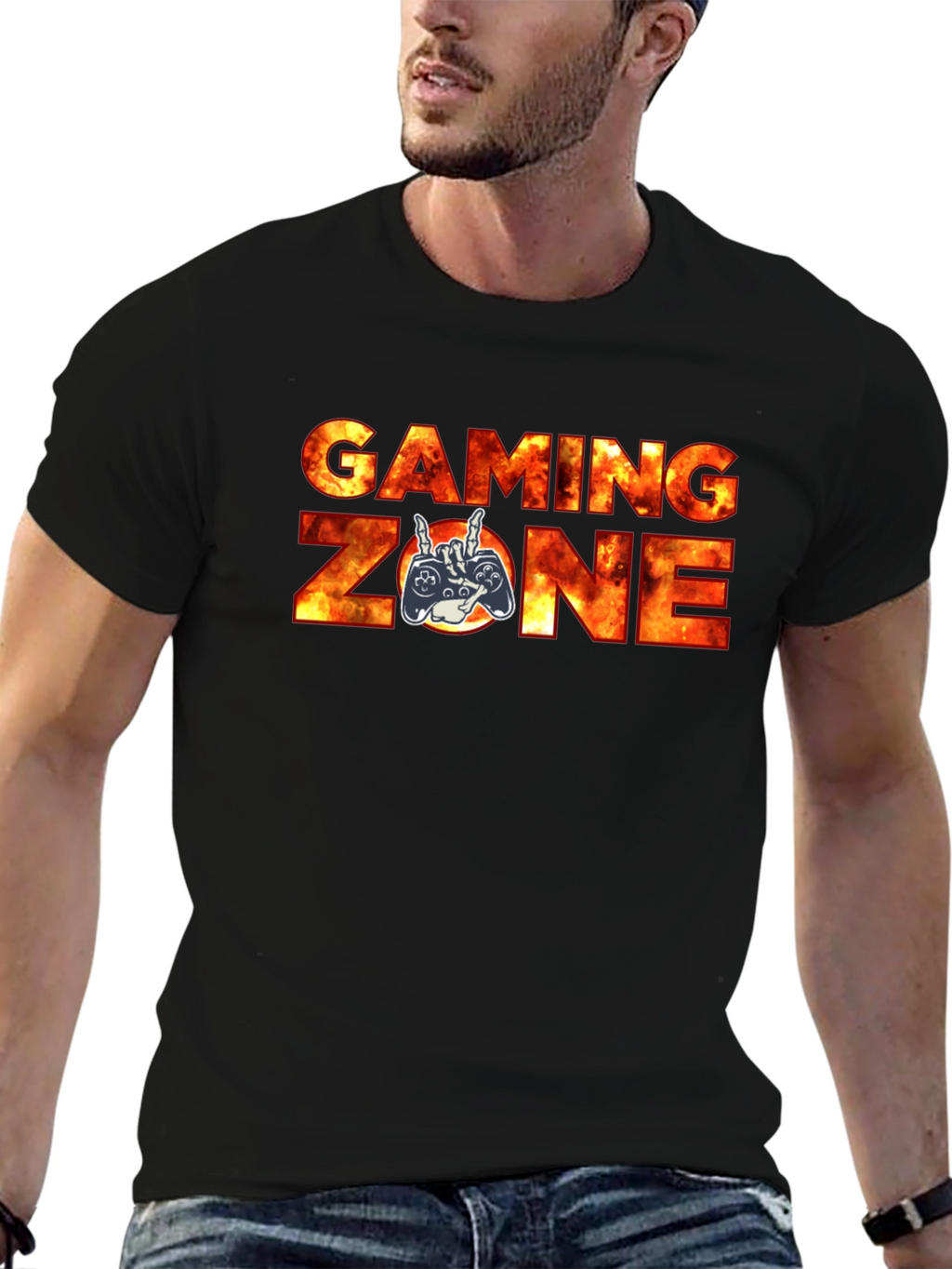 Gaming Zone T-Shirt - Gamer Style Tee
