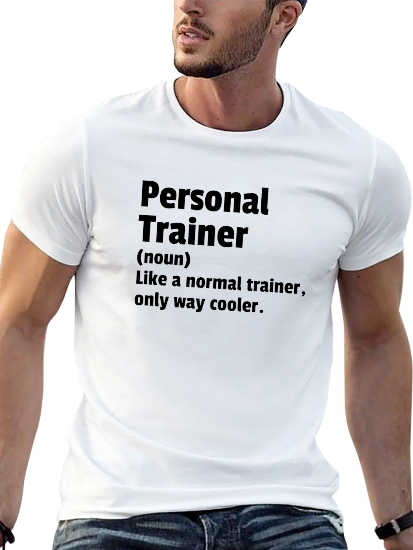 Personal Trainer Definition Black T-Shirt