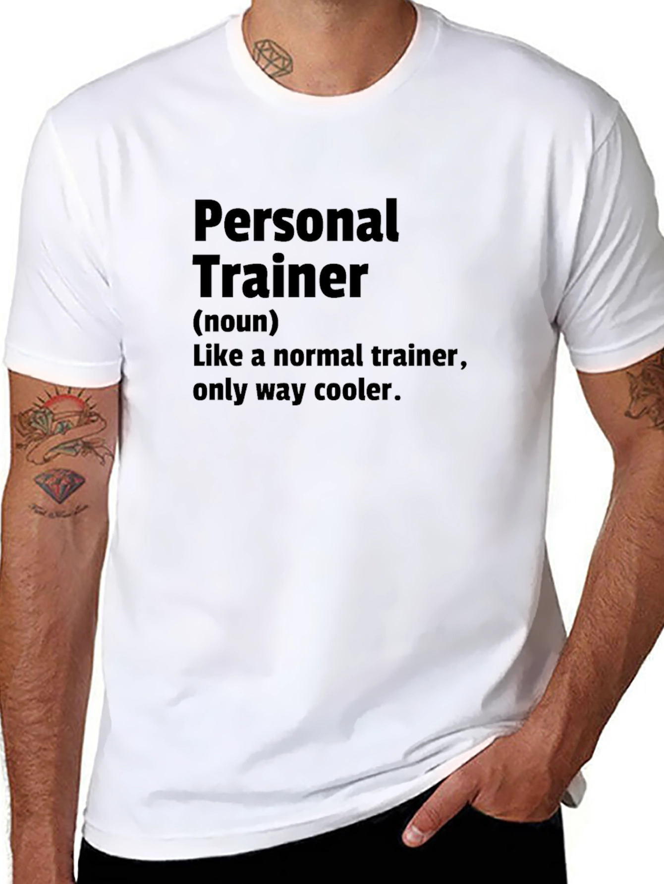 Personal Trainer Definition Black T-Shirt