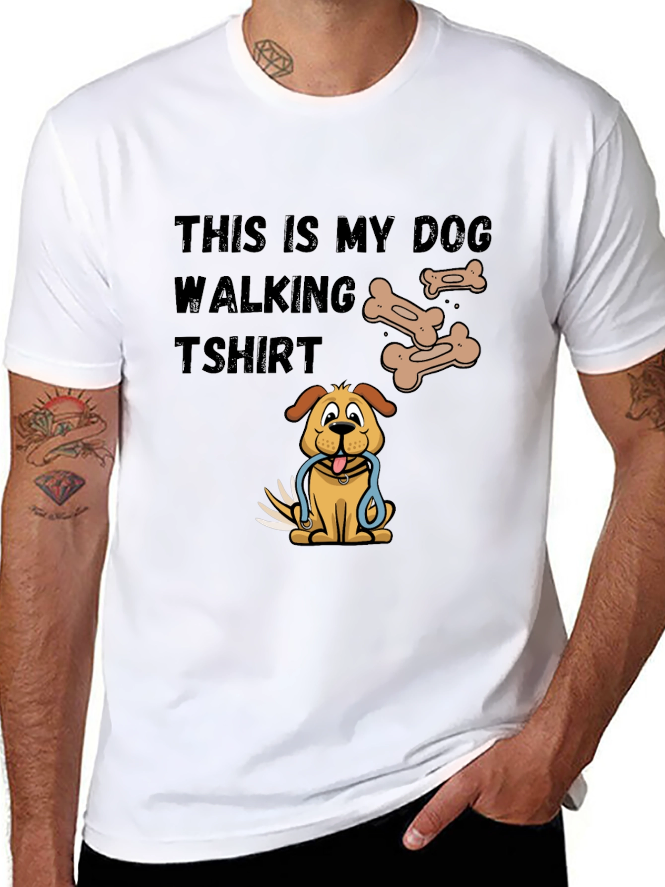 Dog Walking T-Shirt
