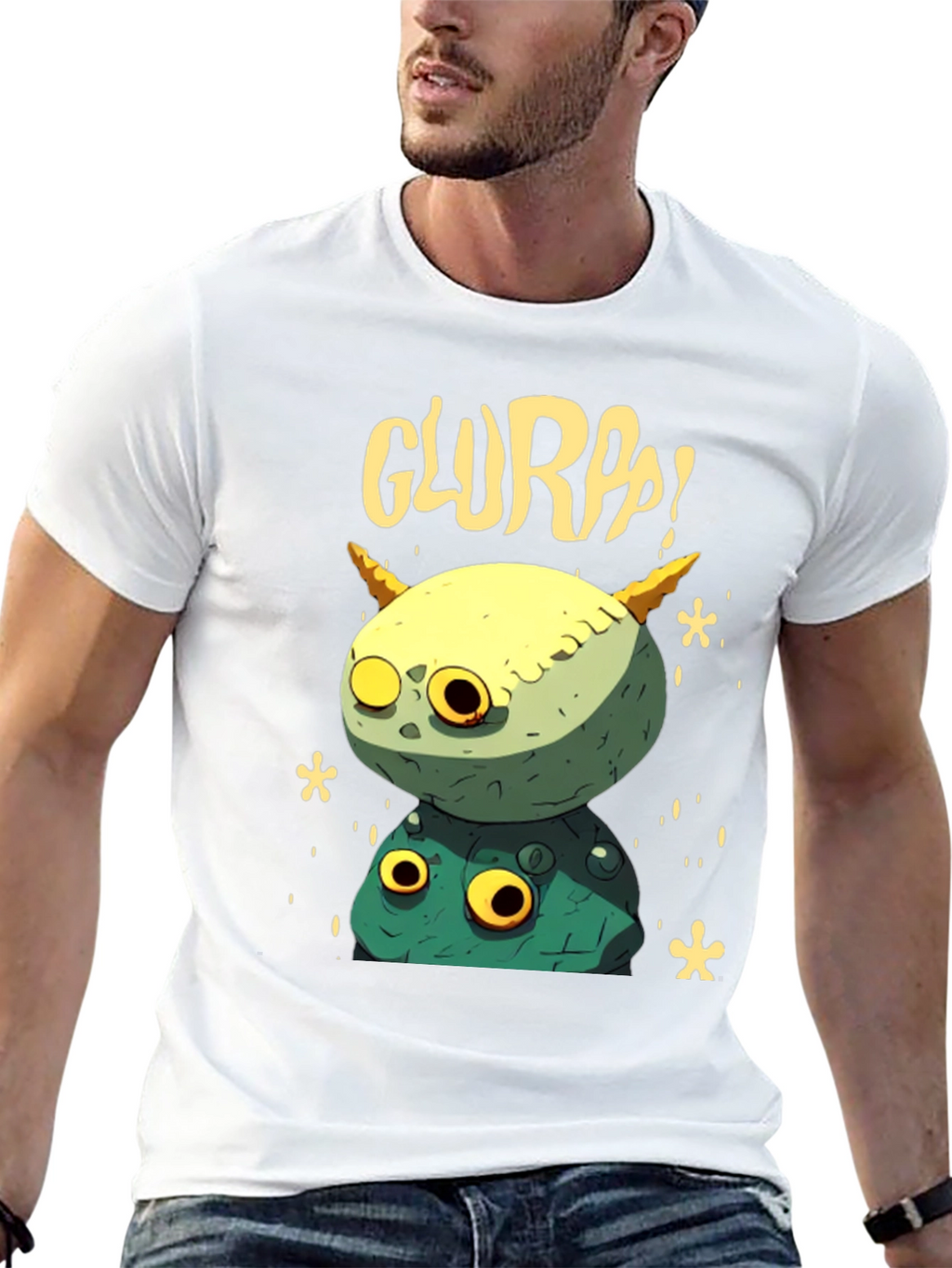 Glurpp! Monster Stack T-Shirt - Funky Graphic Tee