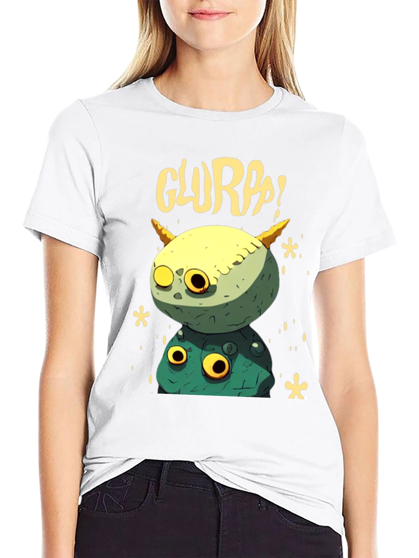 Glurpp! Monster Stack T-Shirt - Funky Graphic Tee