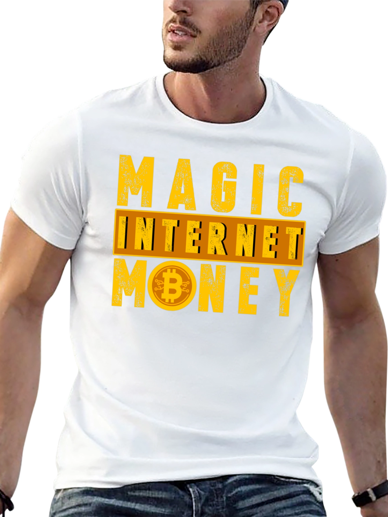 Magic Internet Money Bitcoin Graphic T-Shirt