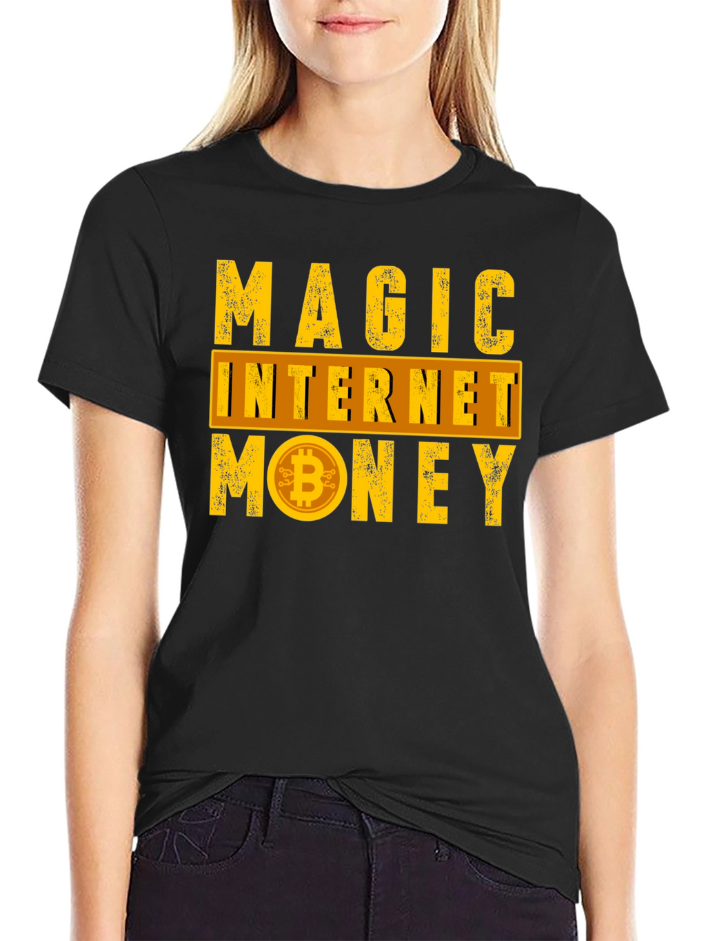Magic Internet Money Bitcoin Graphic T-Shirt