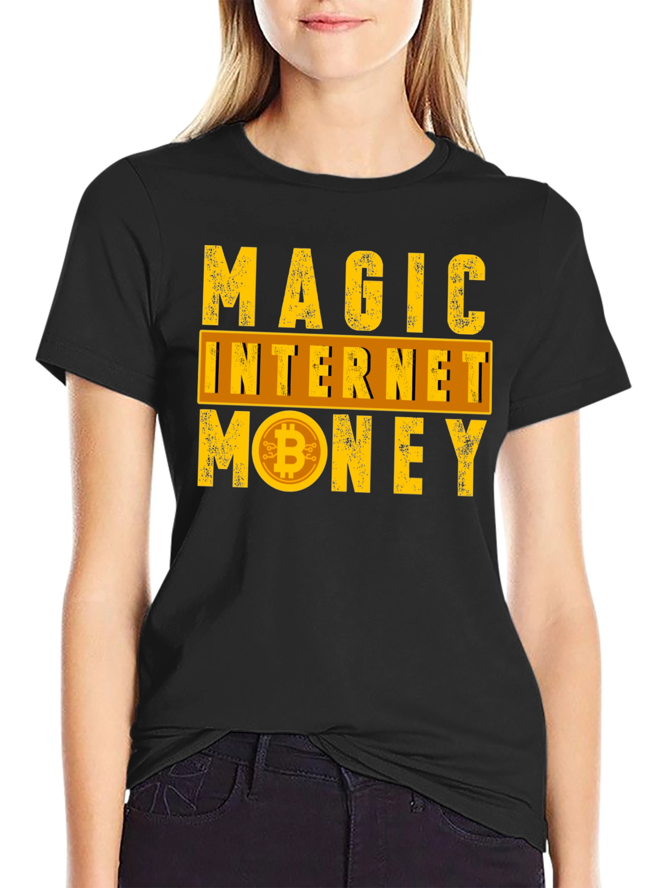 Magic Internet Money Bitcoin Graphic T-Shirt