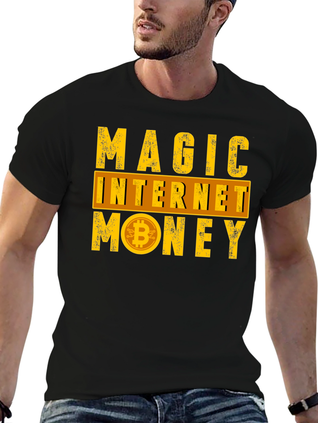 Magic Internet Money Bitcoin Graphic T-Shirt