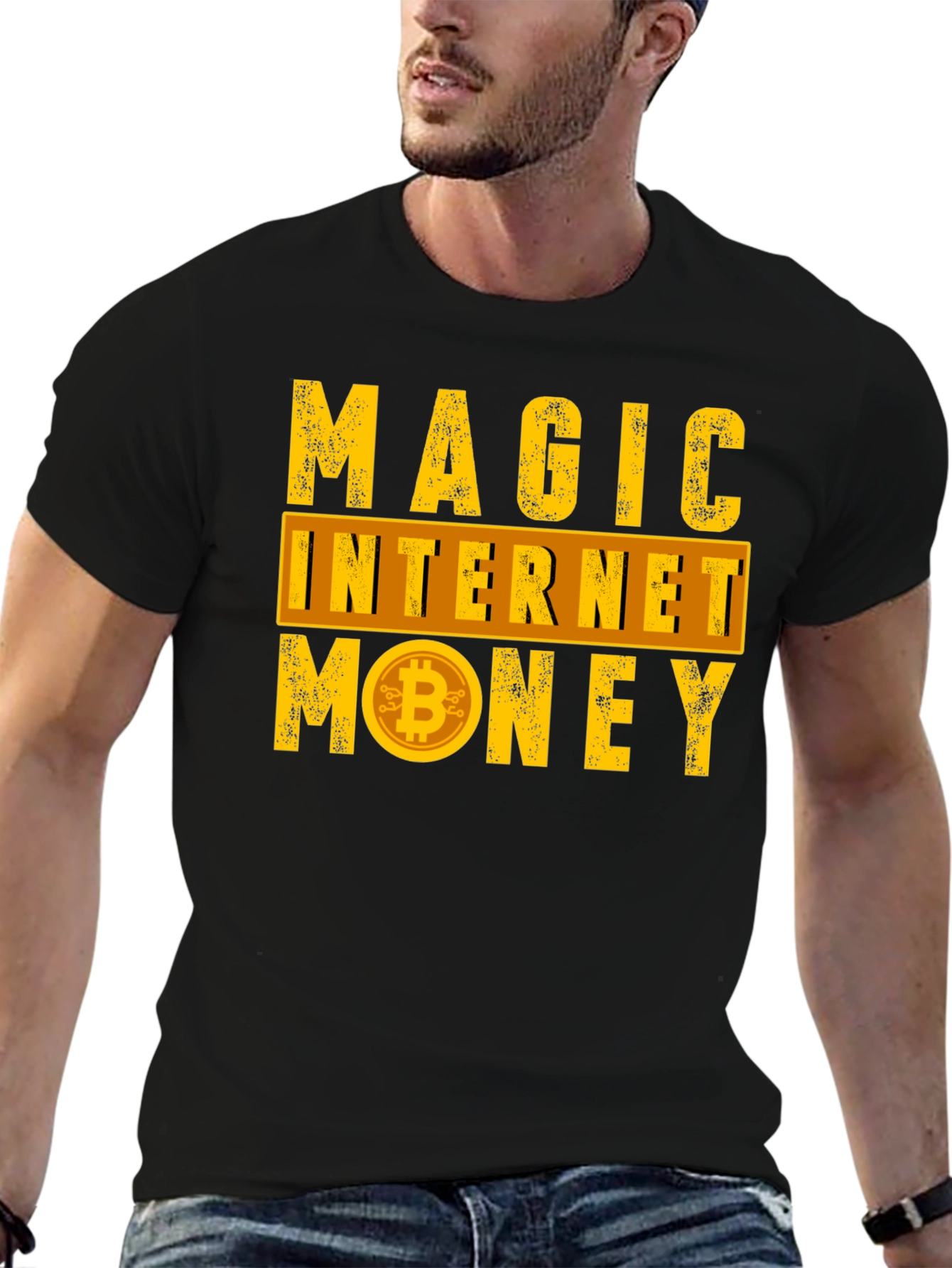 Magic Internet Money Bitcoin Graphic T-Shirt