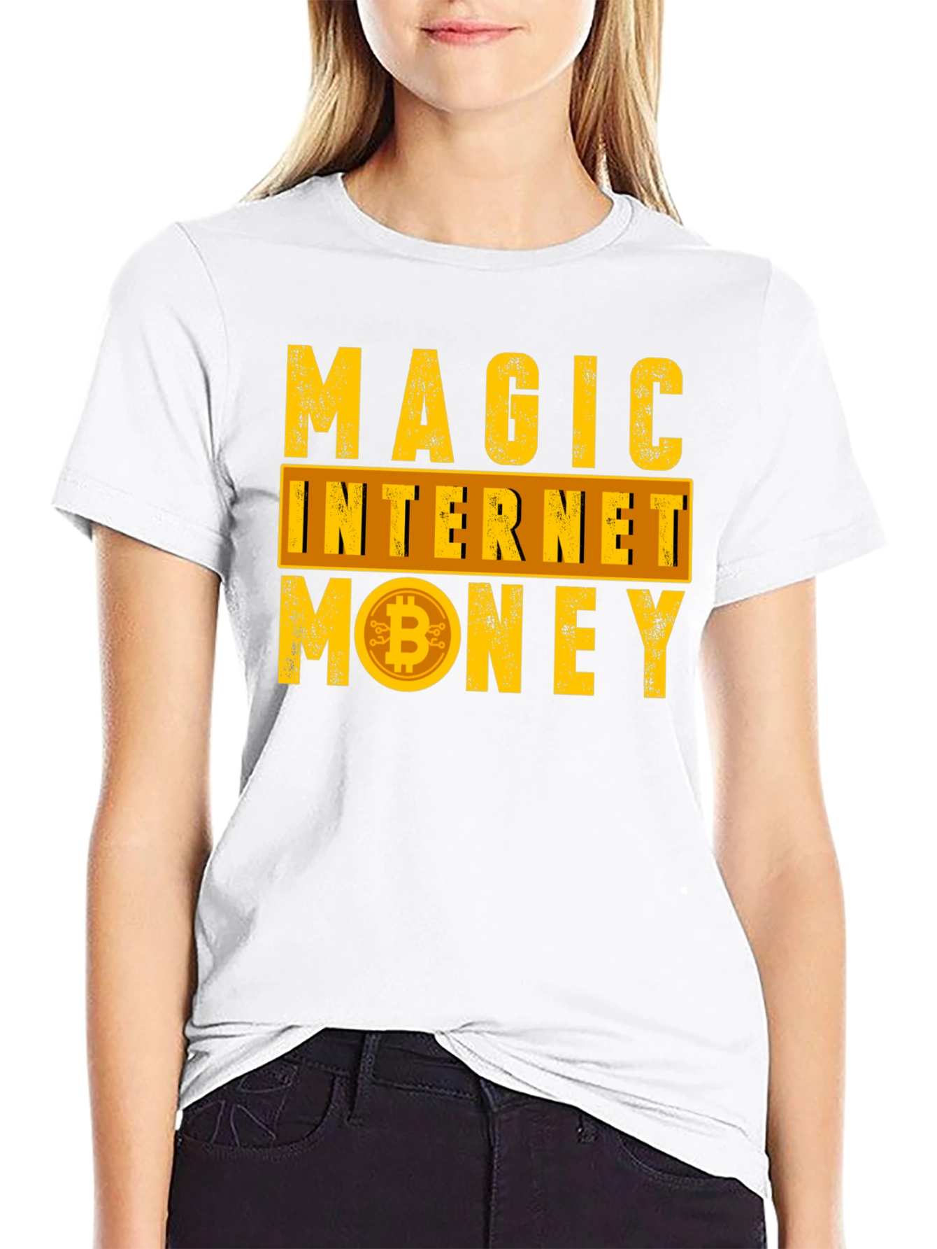 Magic Internet Money Bitcoin Graphic T-Shirt