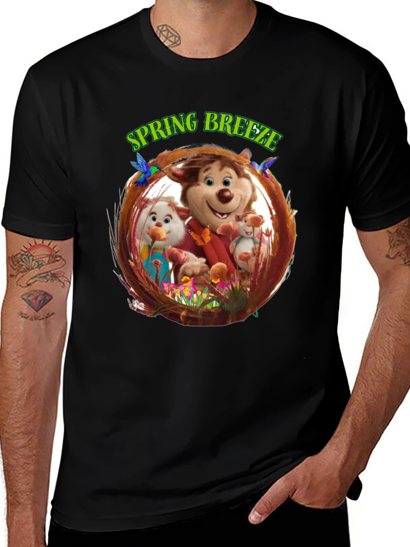 Spring Breeze Graphic T-Shirt