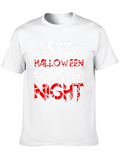 Happy Halloween Scary Night Black T-Shirt