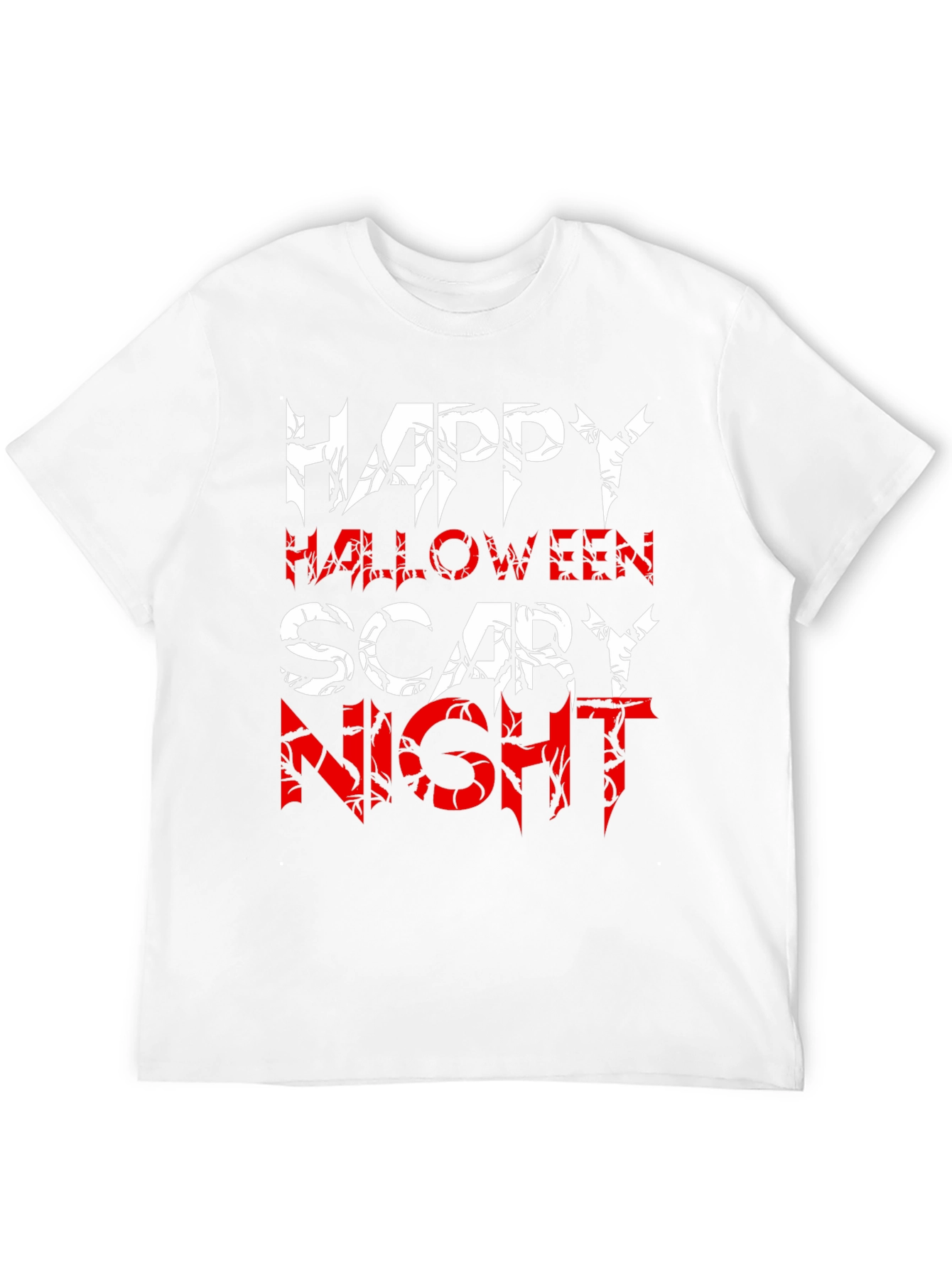 Happy Halloween Scary Night Black T-Shirt