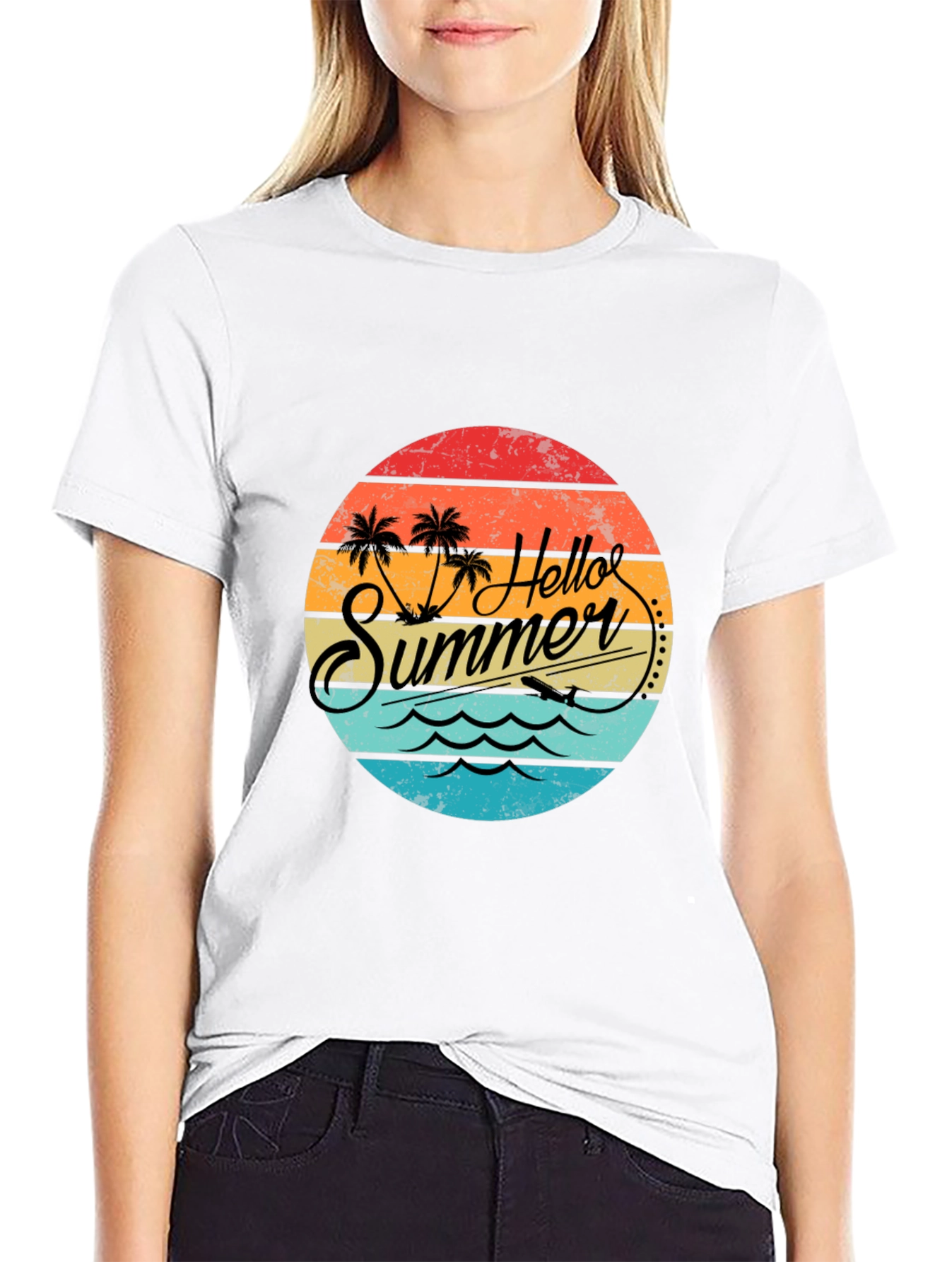 Hello Summer Graphic Tee - Vacation Ready!