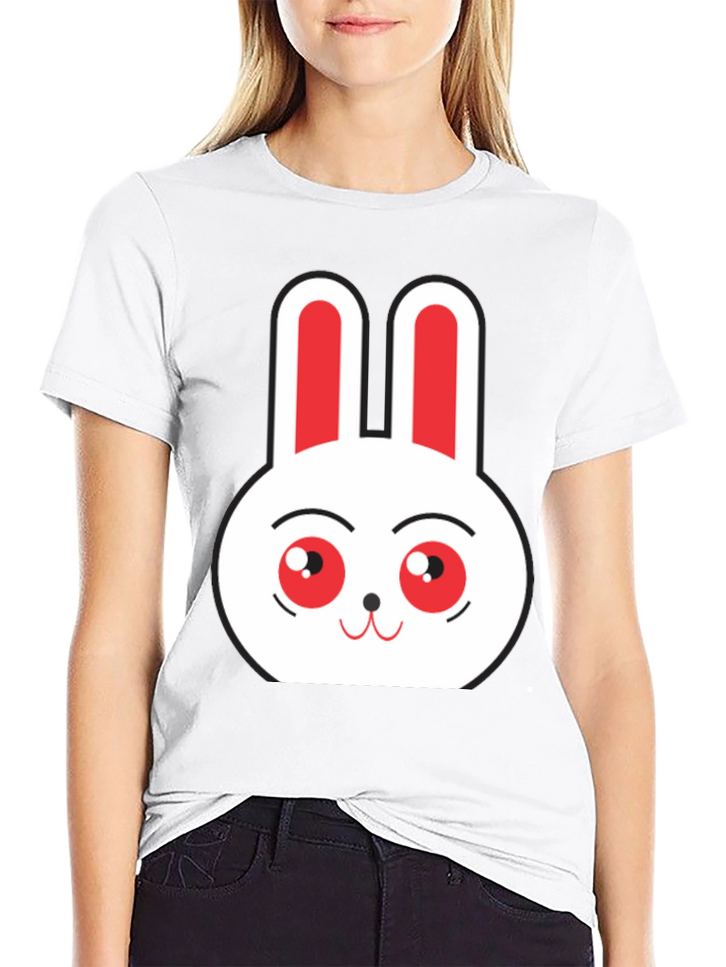 Funny Bunny Graphic T-Shirt