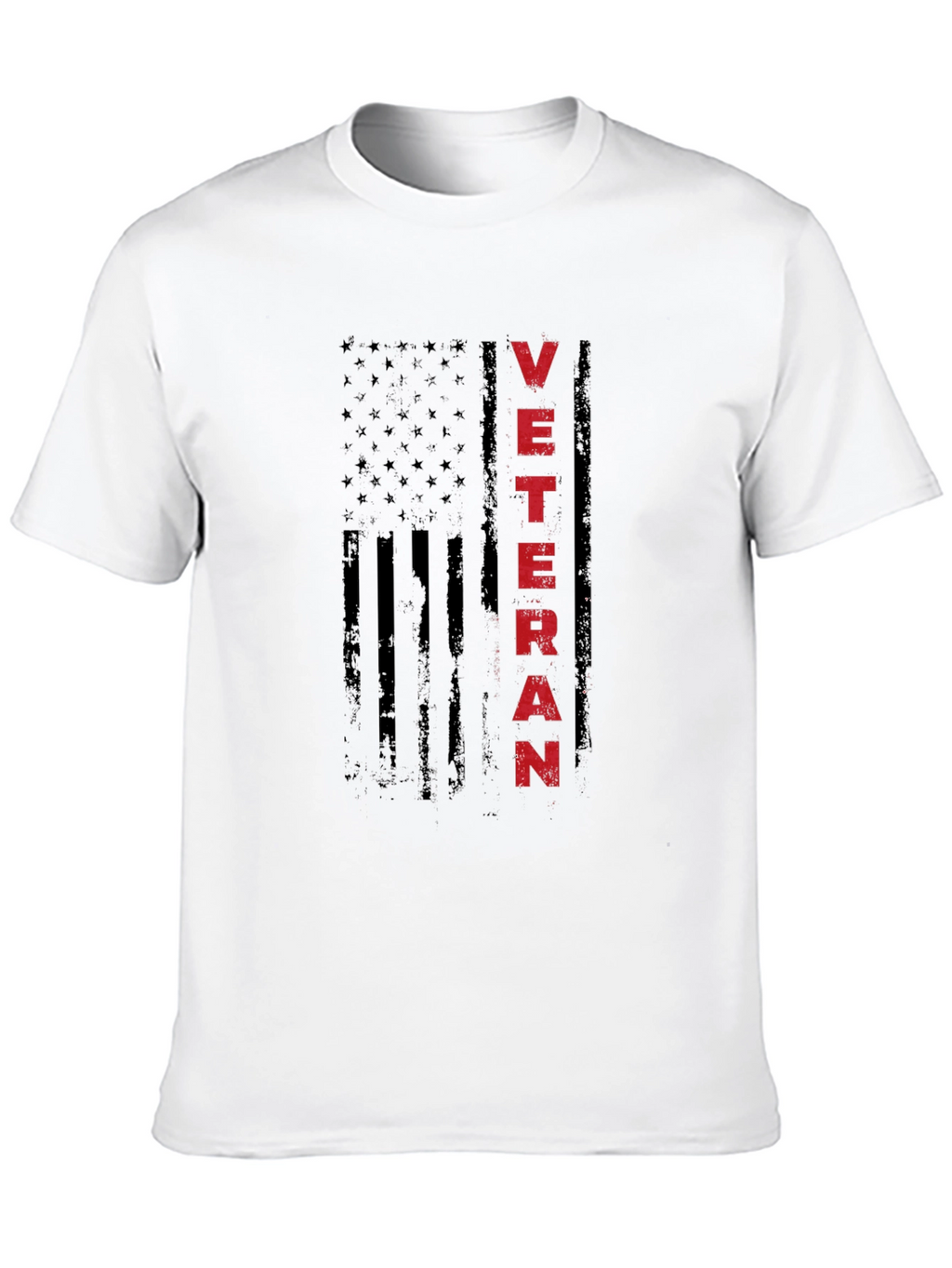 Veteran USA Flag Graphic T-Shirt