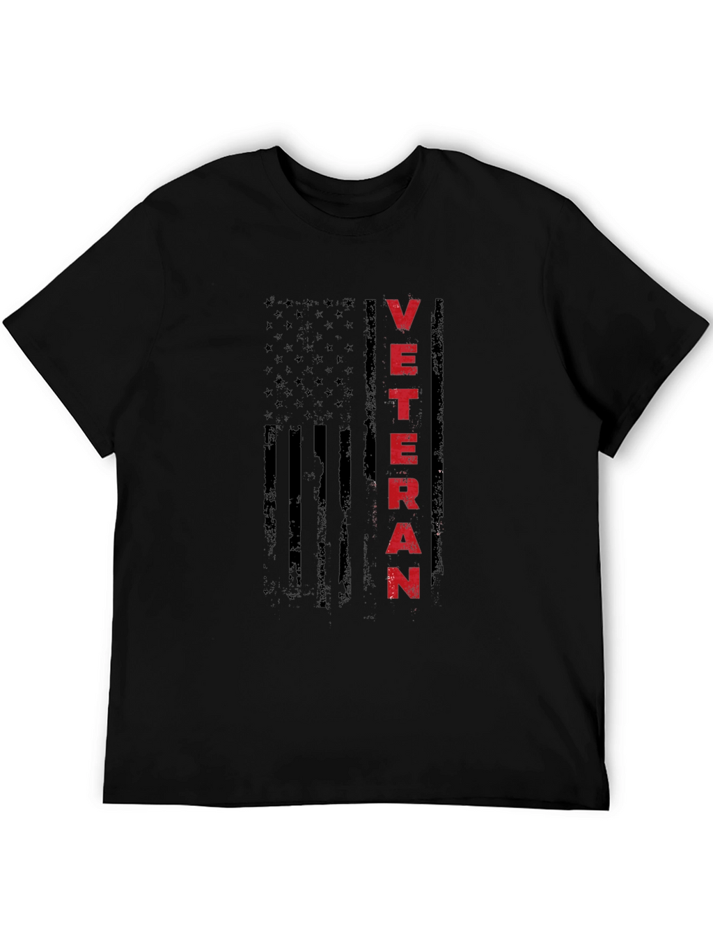 Veteran USA Flag Graphic T-Shirt