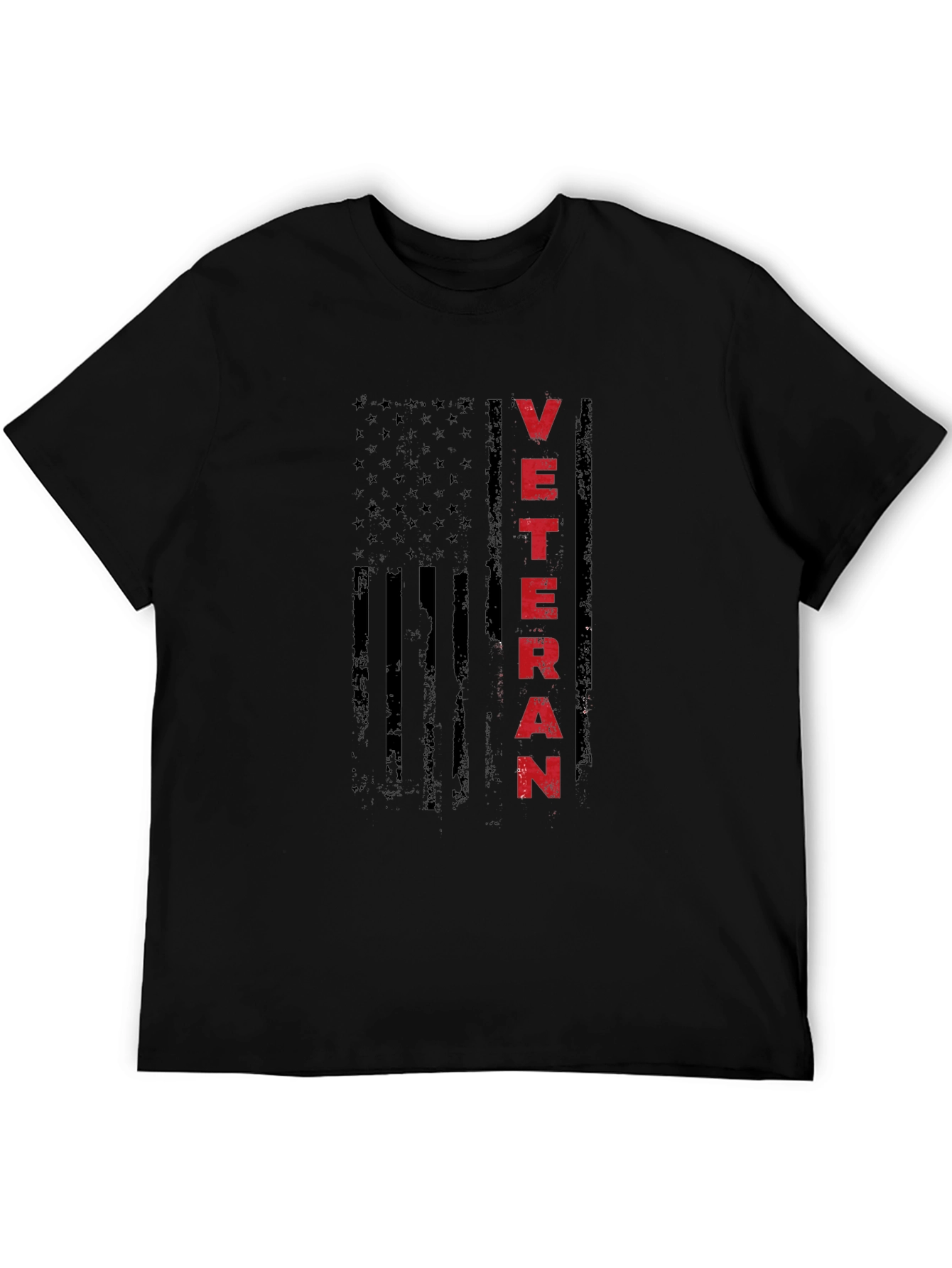 Veteran USA Flag Graphic T-Shirt