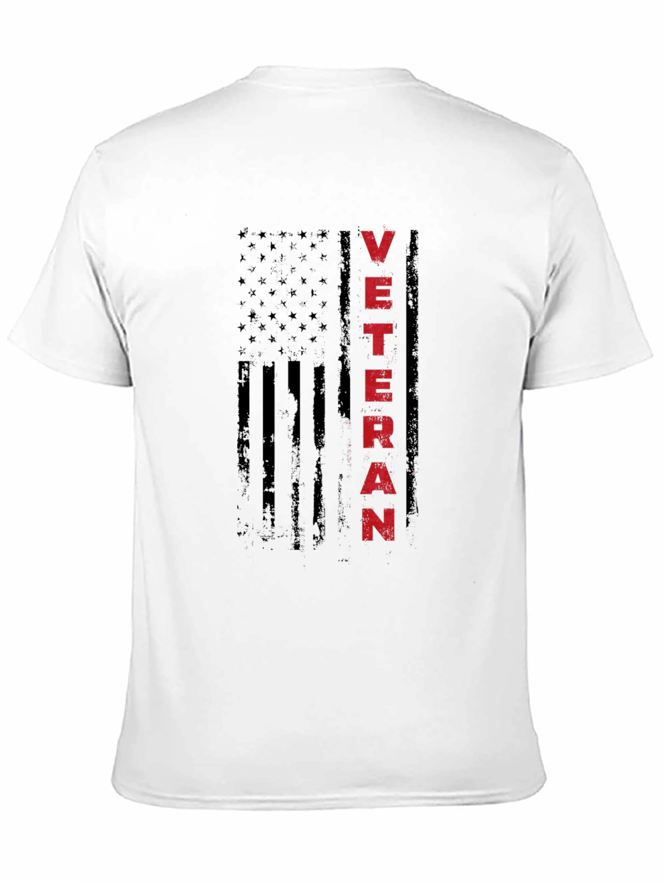 Veteran USA Flag Graphic T-Shirt