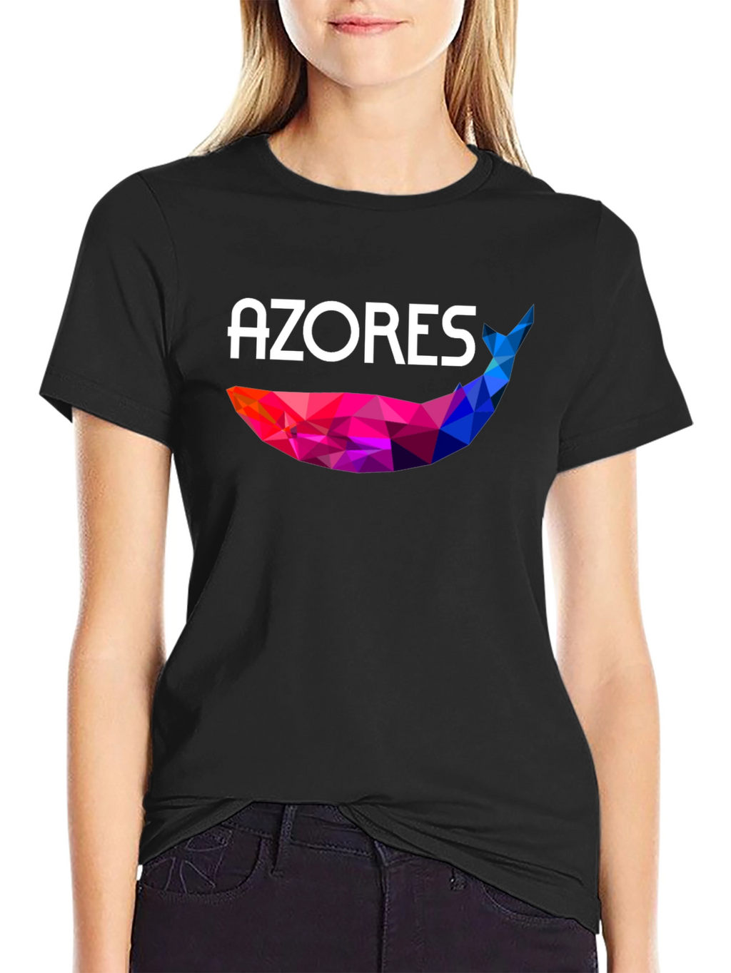 Azores Whale Geometric T-Shirt
