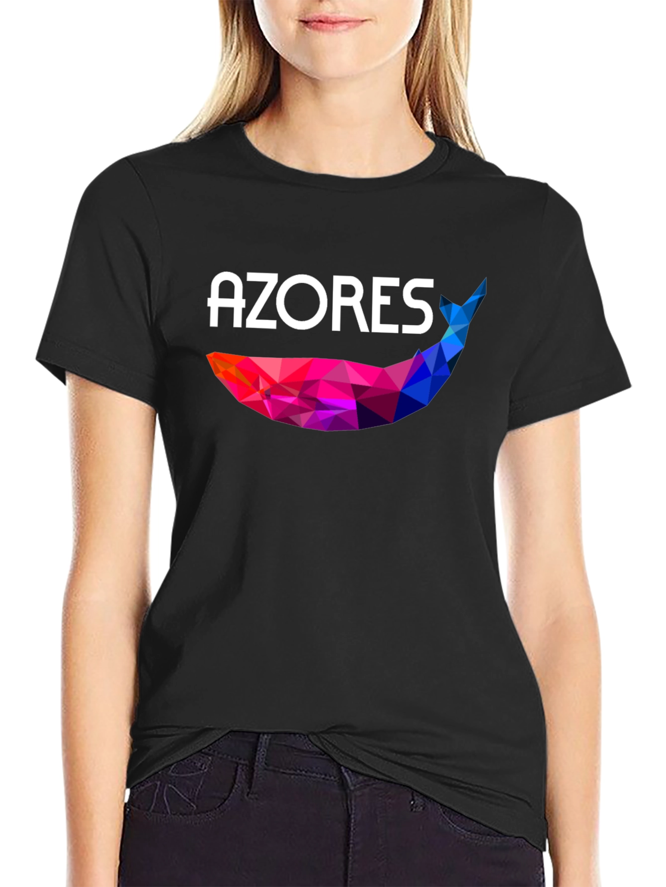 Azores Whale Geometric T-Shirt
