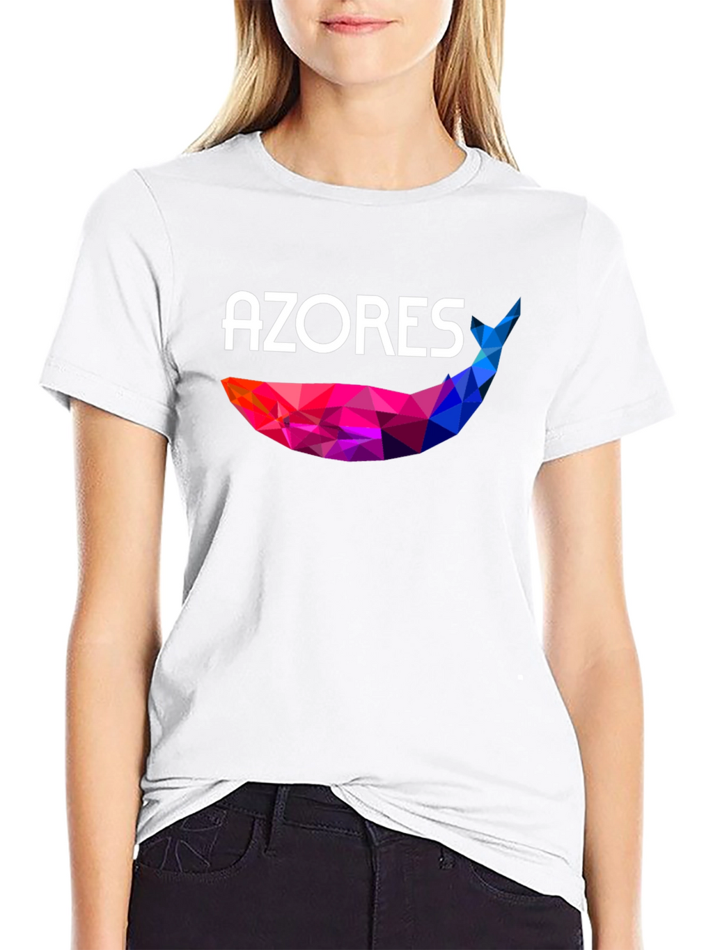 Azores Whale Geometric T-Shirt