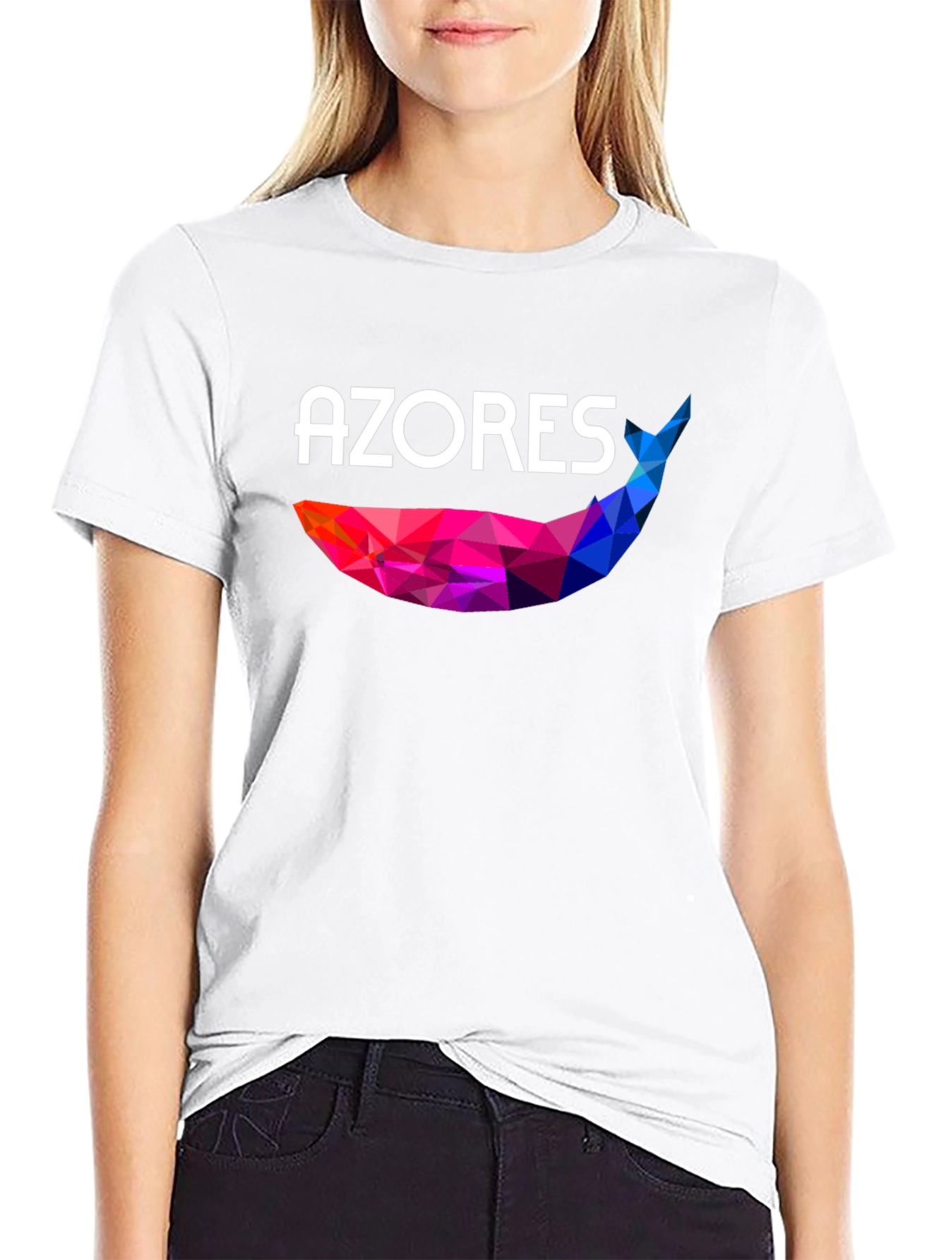 Azores Whale Geometric T-Shirt