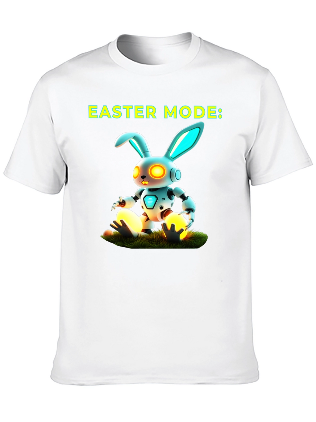 Easter Mode Robot Bunny T-Shirt
