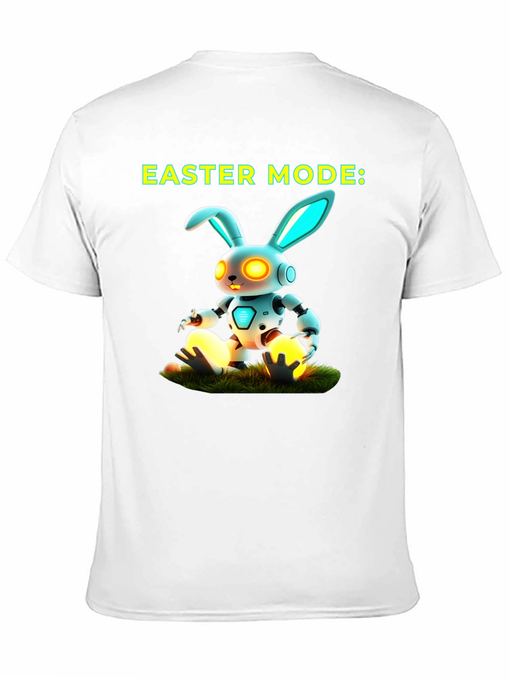 Easter Mode Robot Bunny T-Shirt