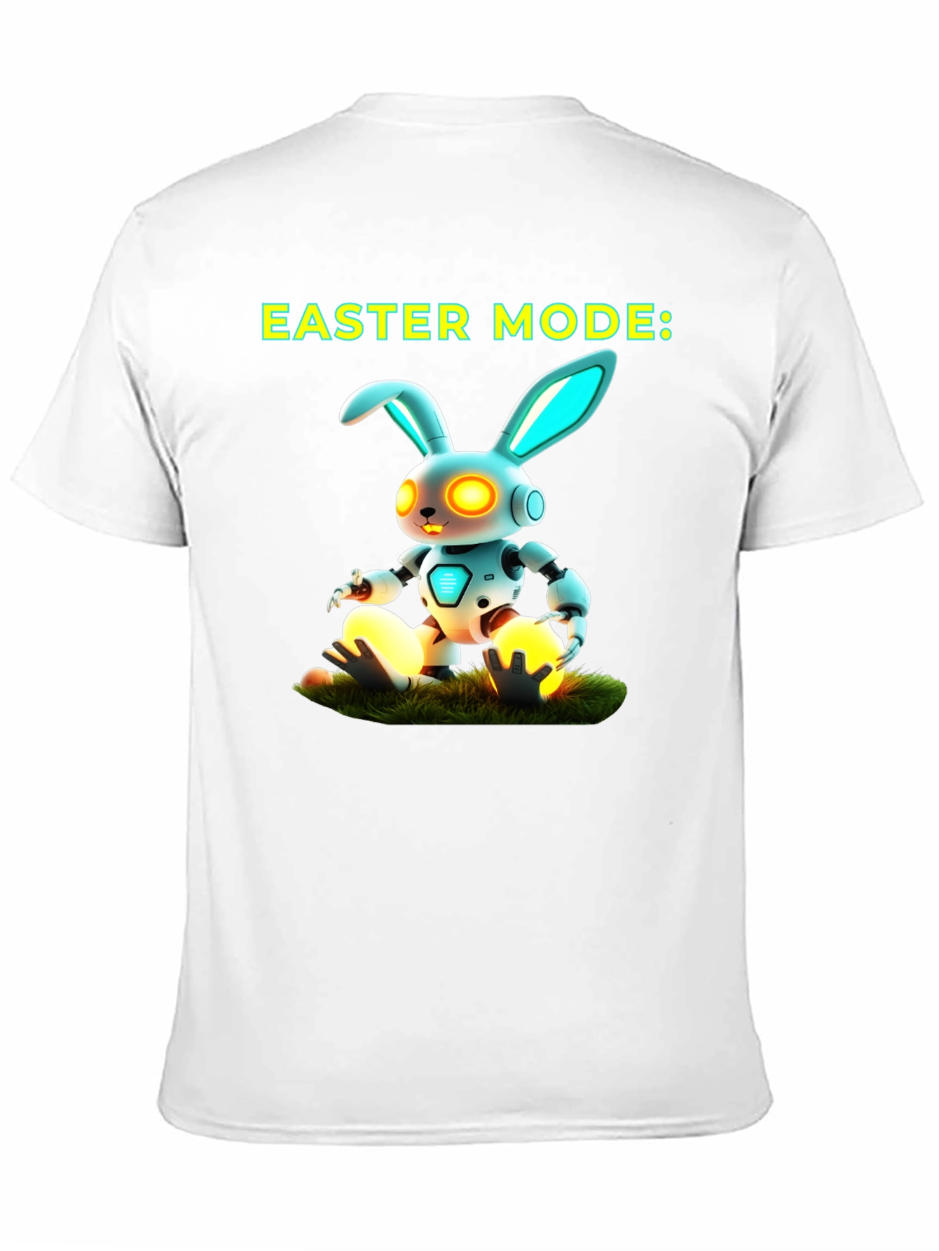 Easter Mode Robot Bunny T-Shirt