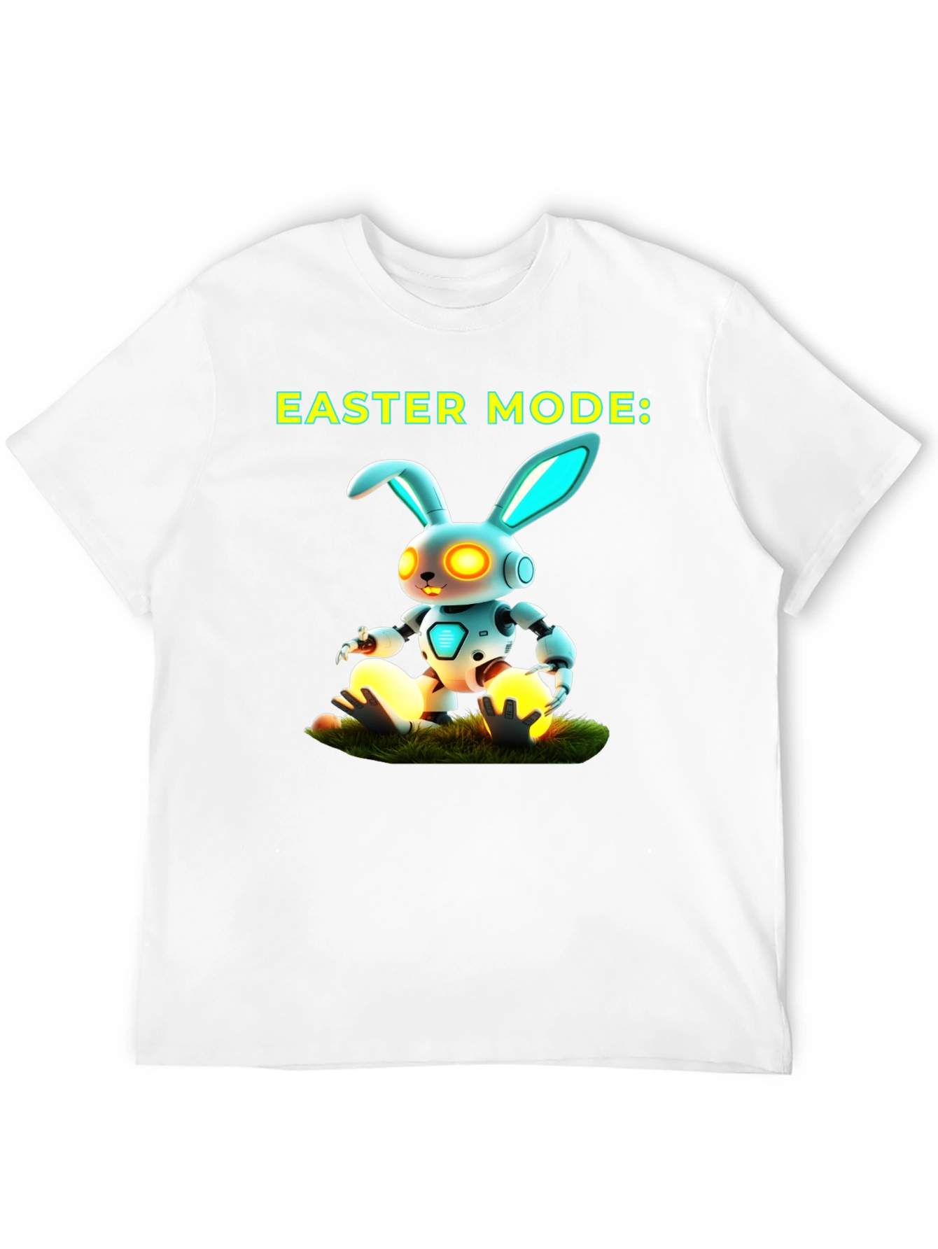 Easter Mode Robot Bunny T-Shirt