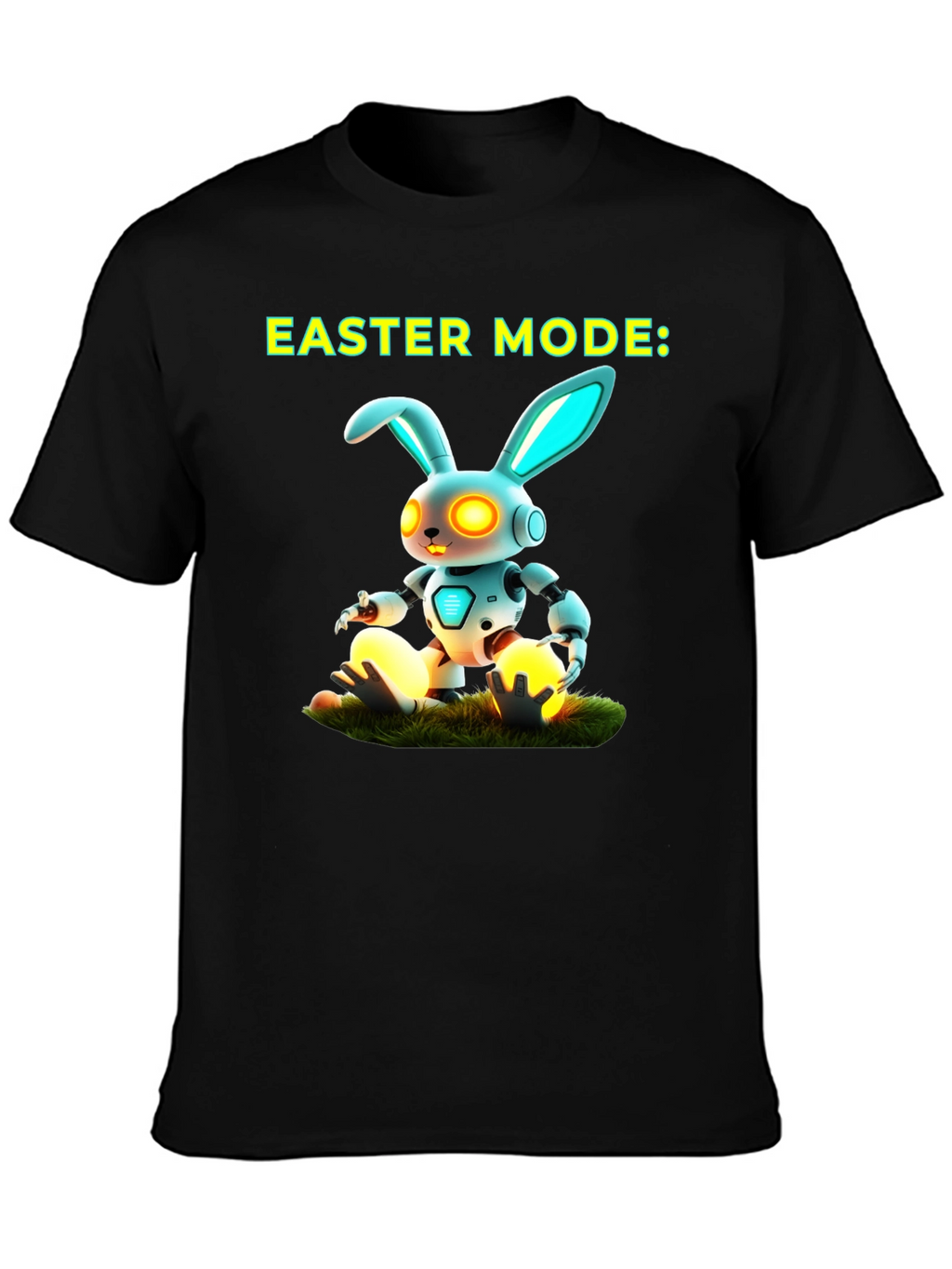 Easter Mode Robot Bunny T-Shirt