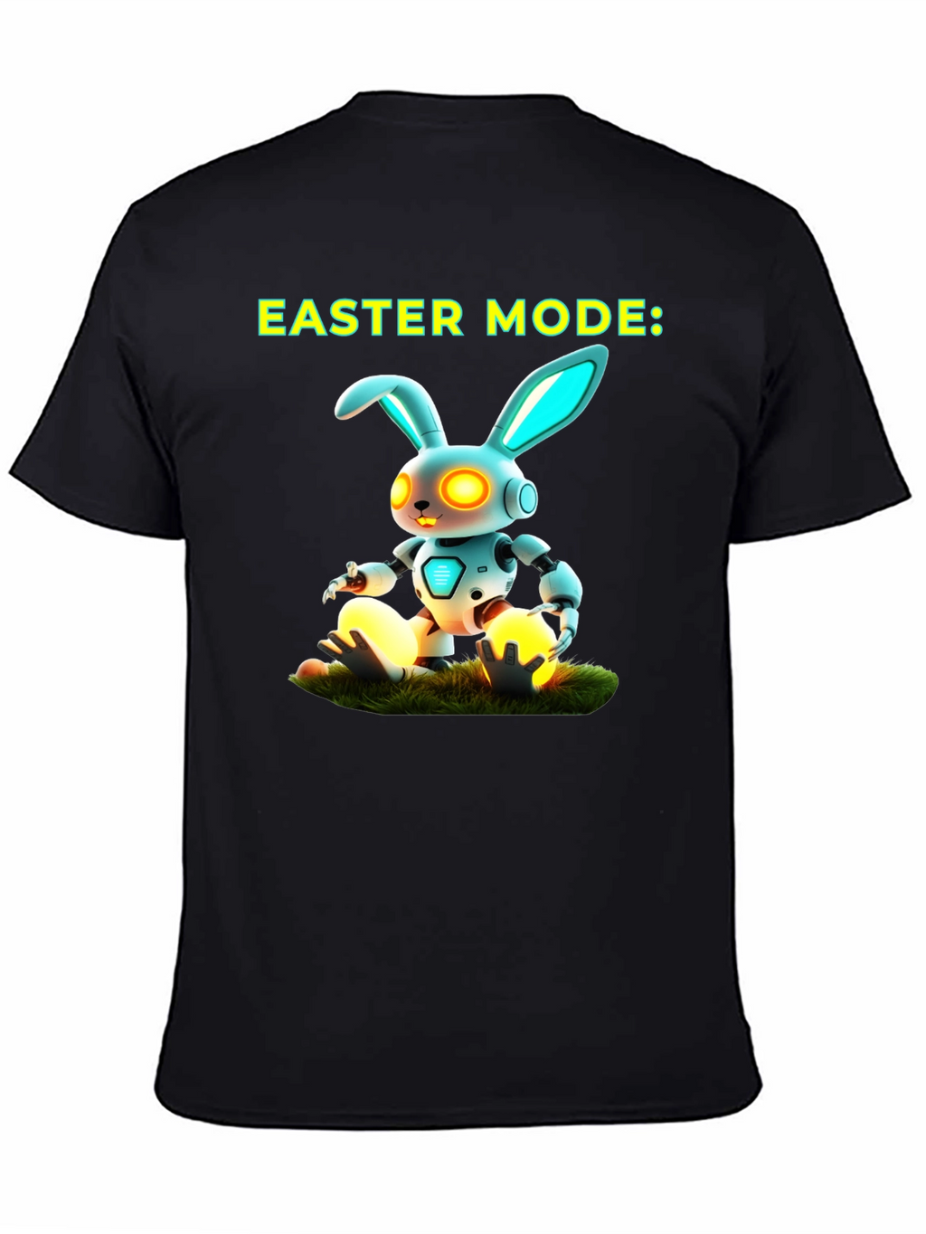 Easter Mode Robot Bunny T-Shirt