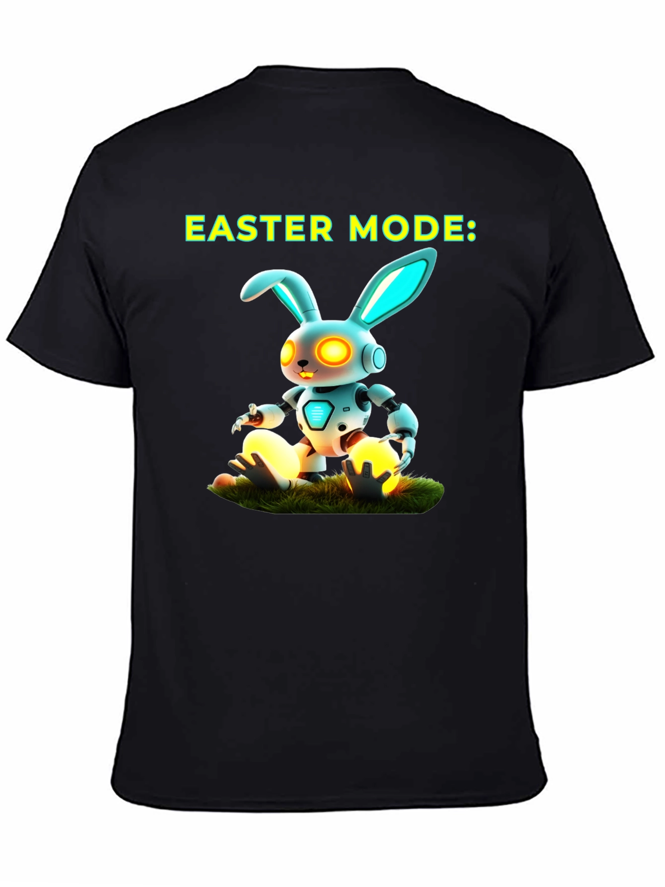 Easter Mode Robot Bunny T-Shirt