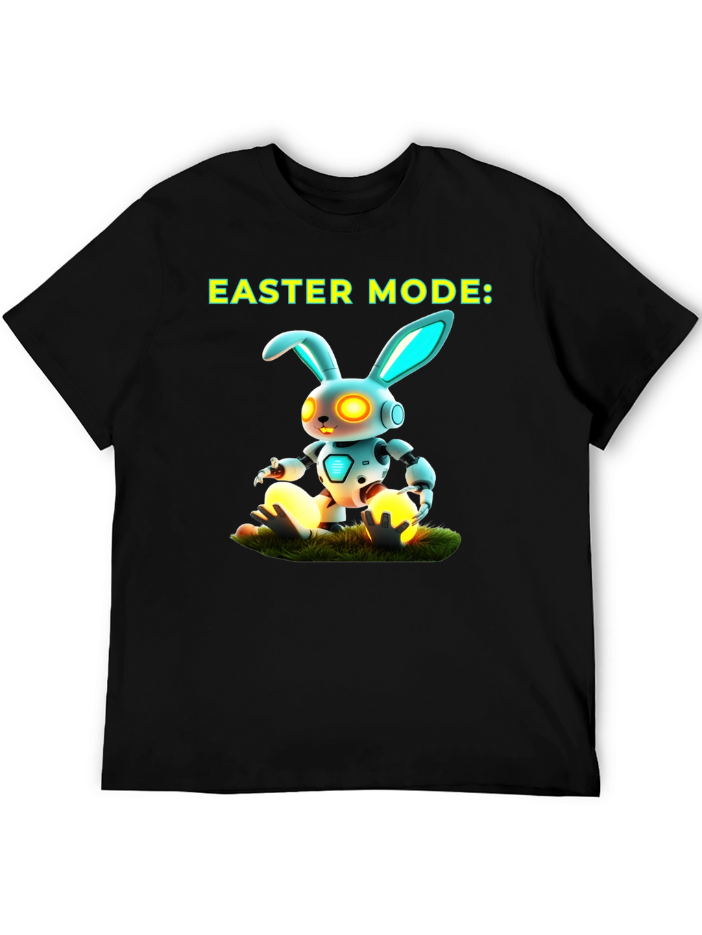 Easter Mode Robot Bunny T-Shirt