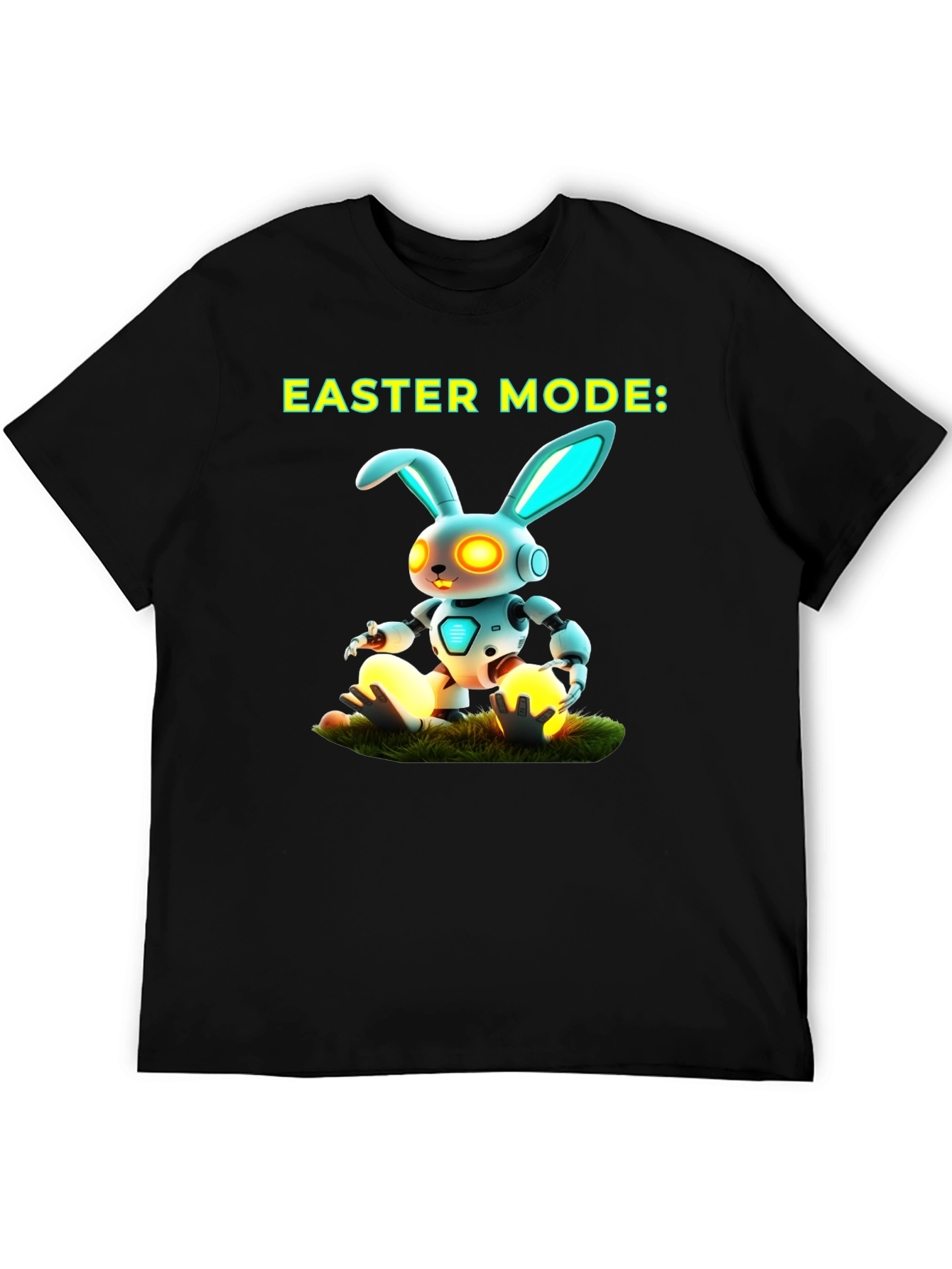 Easter Mode Robot Bunny T-Shirt