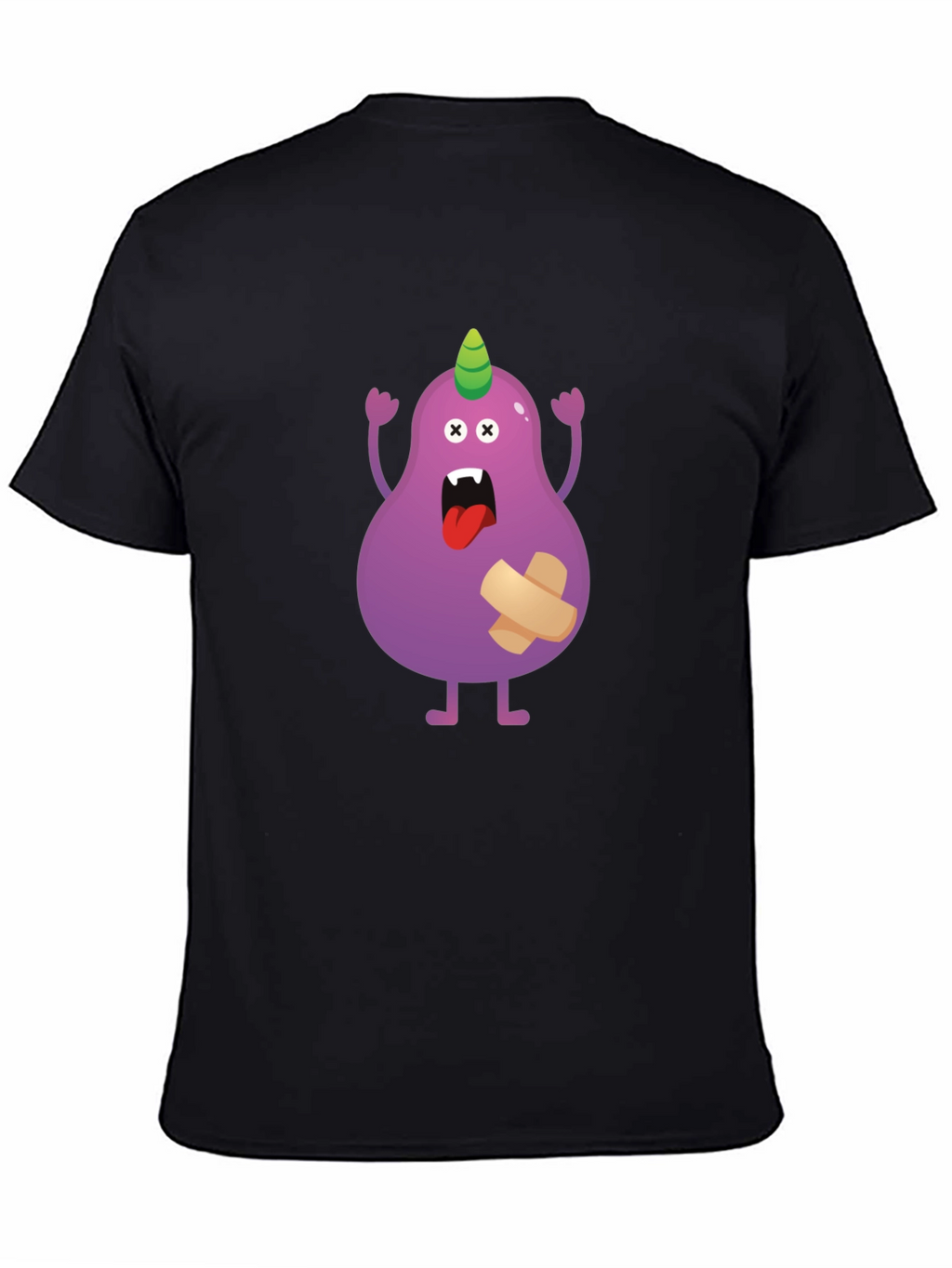Monster Cartoon Graphic T-Shirt