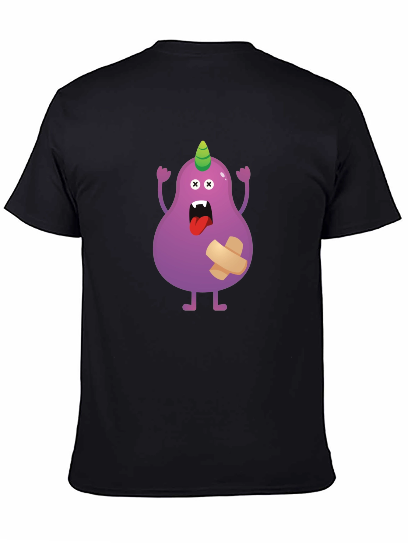 Monster Cartoon Graphic T-Shirt